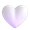 white heart